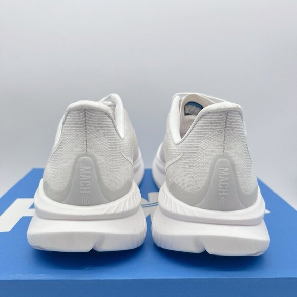 Hoka One One Mach 6 Womens Running Shoes Sneaker White Size US 10 - Picture 7 of 12